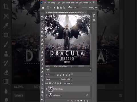 How to remove Text in photoshop #shorts #photoshop tutorial