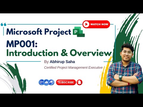 Microsoft Project for Beginners | Inroduction & Overview | MP001