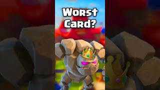 Worst Card For Every Elixir in Clash Royale! ❌