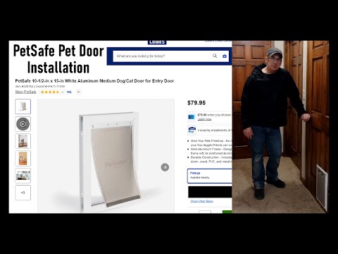 PetSafe Pet Door Installation