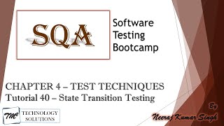 Software Testing Bootcamp | State Transition Testing | Test Techniques | Software Testing Tutorials