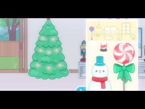 How to make a decorative Christmas house | #tocaboca | #christmasdecorations | #tocabocahouseideas 