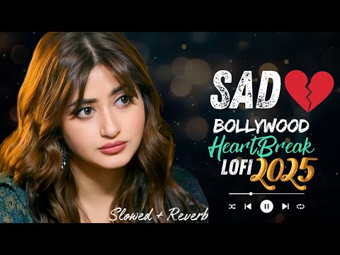 Bollywood Heartbreak Vibes 🖤 | Lofi Slowed + Reverb Mashup