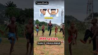 Push your limits! 100 series daily challenge#dailychallenge #fullbodyworkout #pushyourlimits