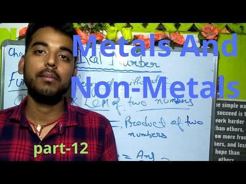 Metals And Non-Metals 10 chemistry chapter-03|part-12 #calcination_and_roasting