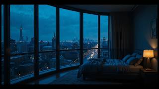 Gentle Rain on Window for Deep Sleep 🌧️ Rain Sounds & White Noise (8 Hours)