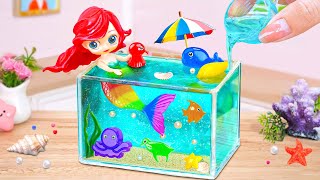 Special Mermaid Princess Jelly Cake Decorating 🤩 Making Mini Fruit Jelly Cake By Yummy Little Cakes