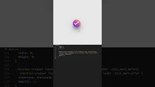 Checkbox Design😍#programming #coding #css #htmlcss #shorts #trending #html #animation #design