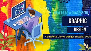 Complete Canva Design Tutorial 2024: Learn Canva for Beginners in Bangla | Social Media Mastery