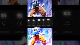 Tutorías 4k free cap cut #edit #anime #tutorial #shorts #shorttutorials #goku #gokuedit