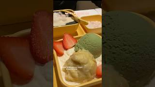 Traditional Asian dessert and durian!
