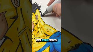 How To Fix Background ART! ✍️ #art #drawingprocess #beginnerarttips #artdrawing #marvel #tutorial