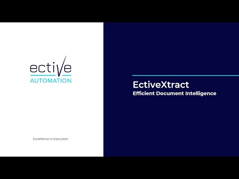 EctiveXtract: AI Driven Document Processing