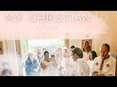 My Christian Testimony!