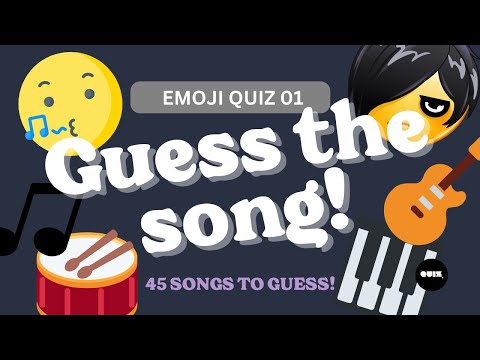 Guess the Song by Emoji 🎵 | Fun Emoji Song Quiz Challenge!