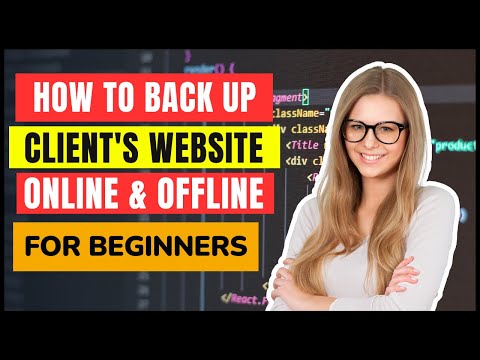 How to Backup Client Website Website (Online & Offline) | Best way to Backup Client's Website