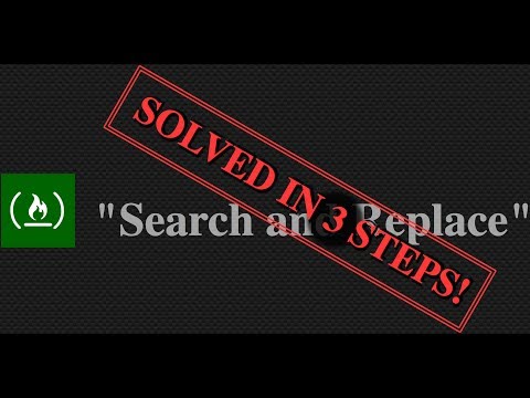 FreeCodeCamp - Search and Replace - SOLVED IN 3 EASY STEPS!