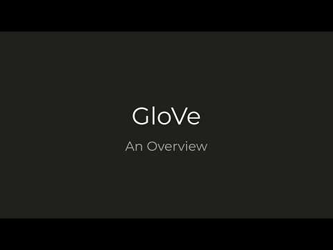 GloVe: Global Vectors for Word Representation - Paper Overview