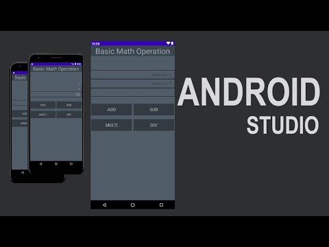 how to add 2 numbers | how to computer 2 number in android studio part 1| basic math operation