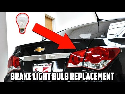How to Replace a Brake Light Bulb in a 2011 Chevy Cruze LT
