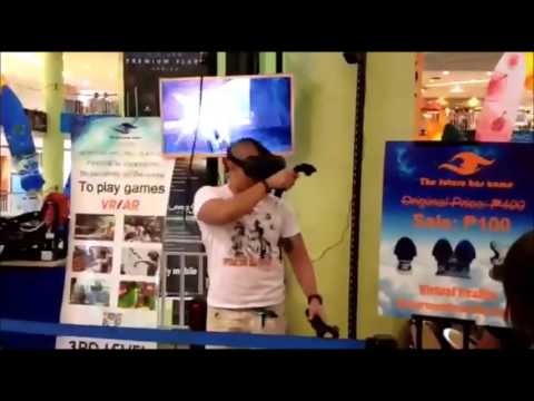 Airsofter Tries VR/AR (Virtual Reality/Augmented Reality) HTC VIVE 1st Time