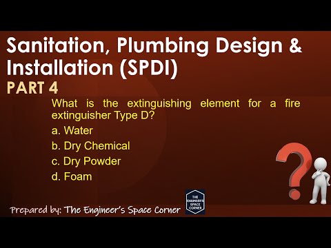 Sanitation, Plumbing Design & Installation Part 4 | The Engineer's Space Corner