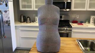 DIY custom dress form with pattern from Bootstrap fashion
