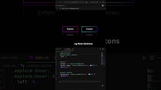 🔥 Gradient Border Glow Buttons | Modern CSS UI Animation | HTML CSS | #html #css #htmlcss