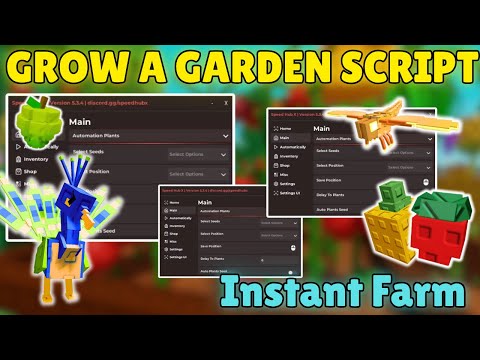 ⚡ INSTANT FARM Script for Grow a Garden! | Max Seeds, Pets & XP in Seconds (2025 OP)