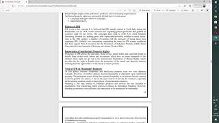 NSQF-Haryana Travel and Tourism Class10th Unite 4 IPR of Organization and Customer