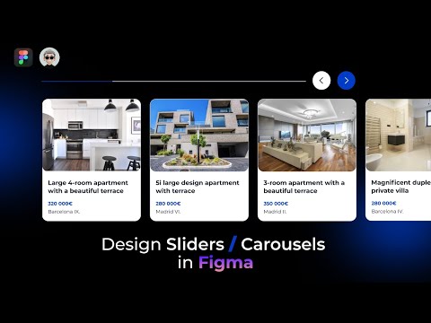 Figma tutorial : How to design a slider in Figma (UI/UX design)