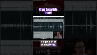 Crazy Drum Gate Trick! #mixingtips #mixingengineer #mixing #audioplugins #musicproducer #audiomixing