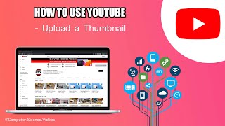 How to UPLOAD a Thumbnail to Your YouTube Video Using a Mac / Computer (2024) - Basic Tutorial | New