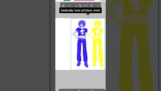 Basically How Printers Work #art #animatic #digitalart #artist #lifeseries #pastlife ##3rdlifesmp