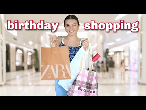BIRTHDAY SHOPPING SPREE for MY SISTER