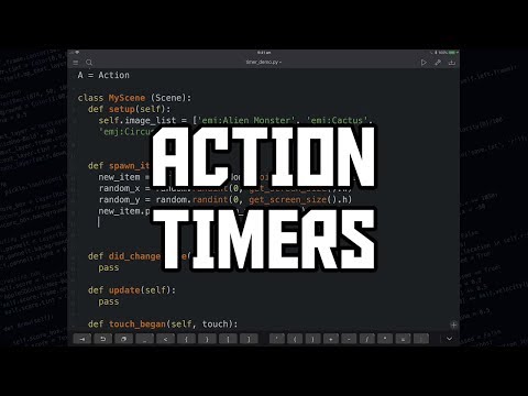 Action Timers In Python