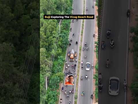 Bujji exploring vizag