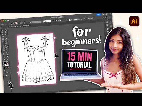 How to Fashion Design on Adobe Illustrator for beginners