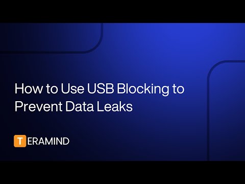 USB Blocker Software To Prevent Data Theft