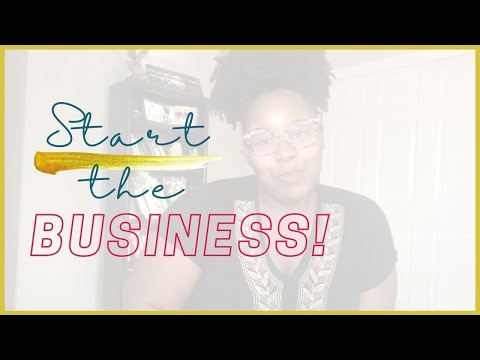 Starting business with a business plan