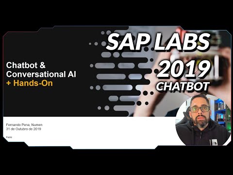 SAP Labs 2019 - Chatbot + HandsOn Conversational AI