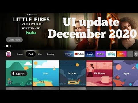 New UI Demo | Fire TV Stick UI Update on the way | super cool new UI update | December 2020