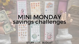 Mini Monday Savings Challenges