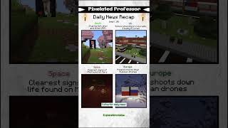 Daily news in 5 seconds!! #news #minecraft #charliekirk