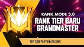 LOGO RANK GRAND MASTER TERBARU FREE FIRE