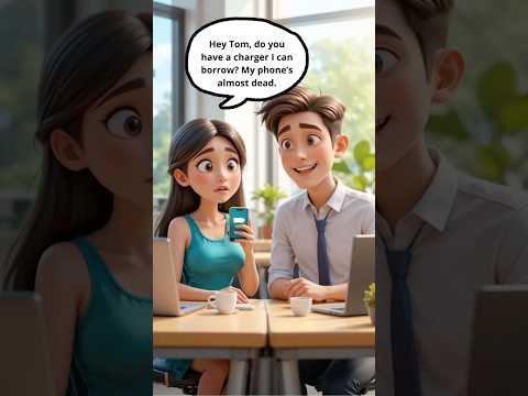 Can I Borrow Your Charger? | Daily English Conversation #shorts #englishforbeginners