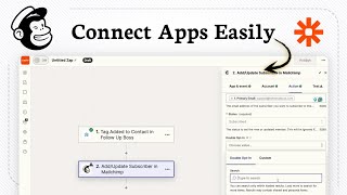How to Integrate mailchimp with Zapier (Workflow Automation)