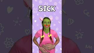 Opposite Words for Kids! 😄 Hot vs Cold, Sick vs Healthy | Learn English with Fun #shorts