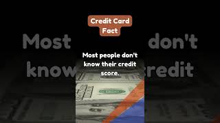 Know Your Credit Score? #financialfacts