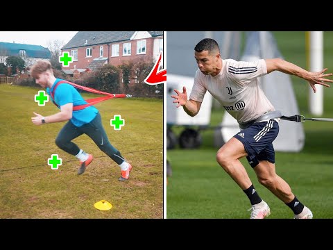WHY YOU SHOULD COPY RONALDOS SPEED DRILL... (DAY IN THE LIFE OF A FOOTBALLER WITH CONNOR PARSONS)